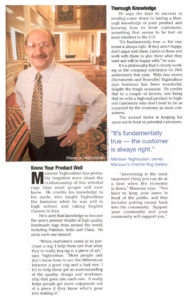 Mansour's beautiful hand-woven rugs are a unique artform Trade, and art papers and trade magazines love profiling him and the rugs