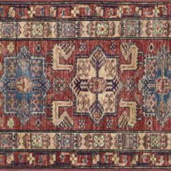 Kazak runner 2' 1" by 5' 6" rug with geometric pattern from Afghanistan - sku# 14966
