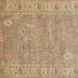 Ardabil rectangular 9' 11" by 13' 10" rug with all-over pattern from India